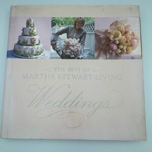 The Best Of Martha Stewart Living Weddings Hardcover Book